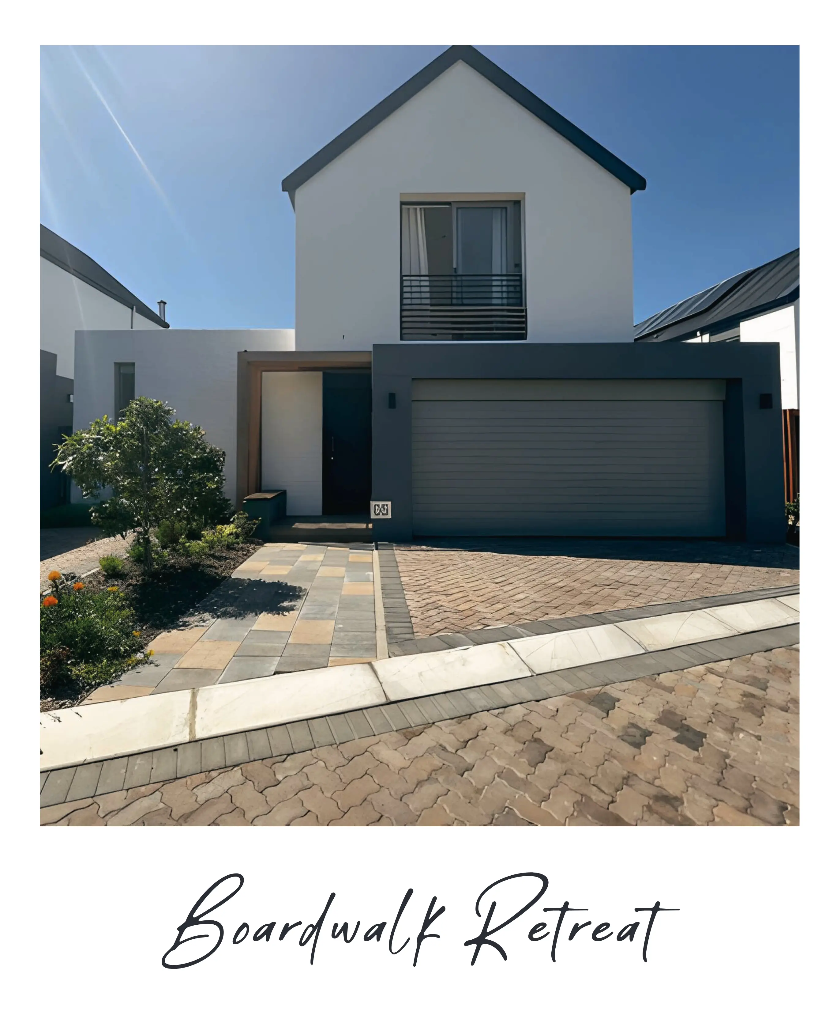 Cottage outdoor scene