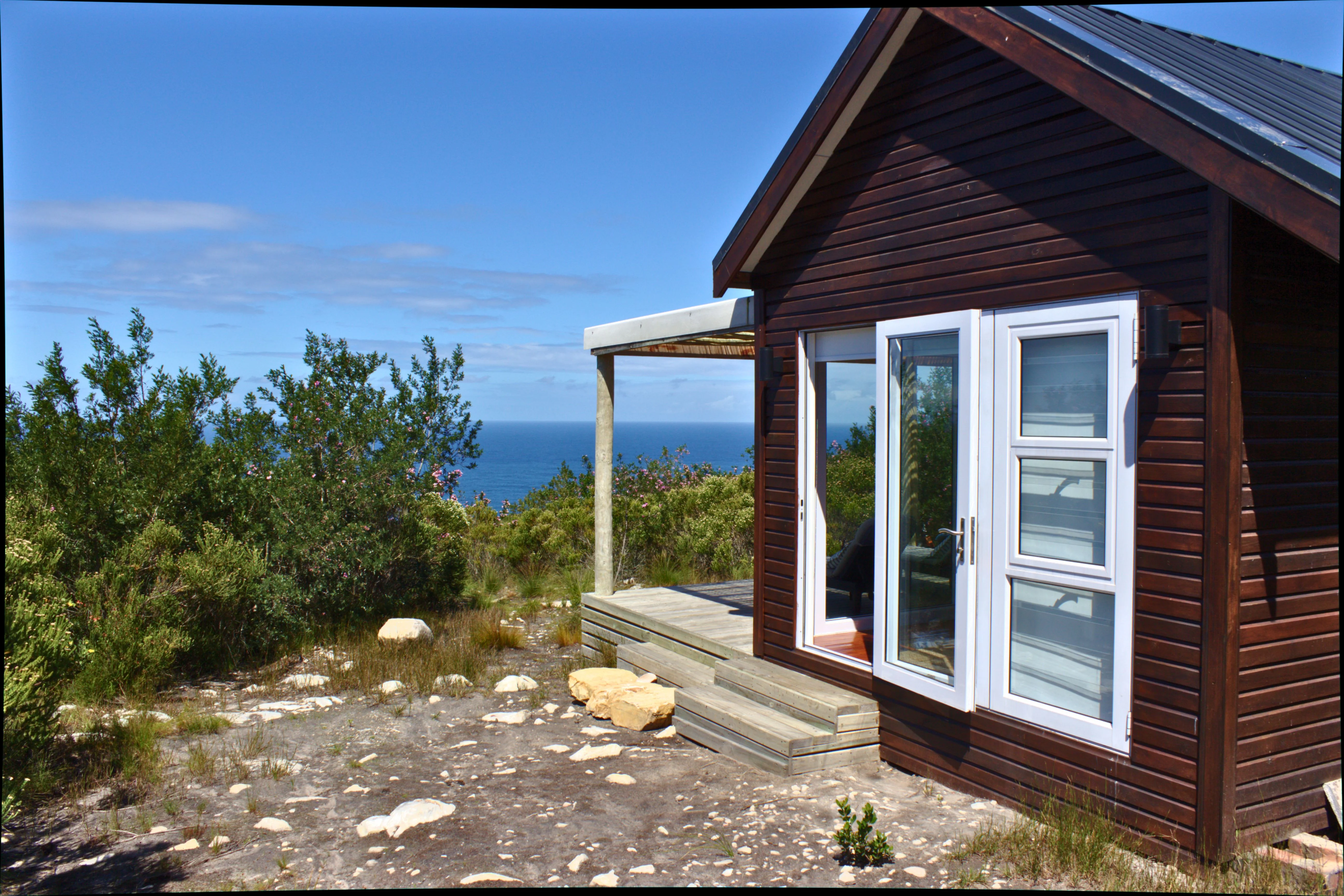 Clifftop Cabin Exterior