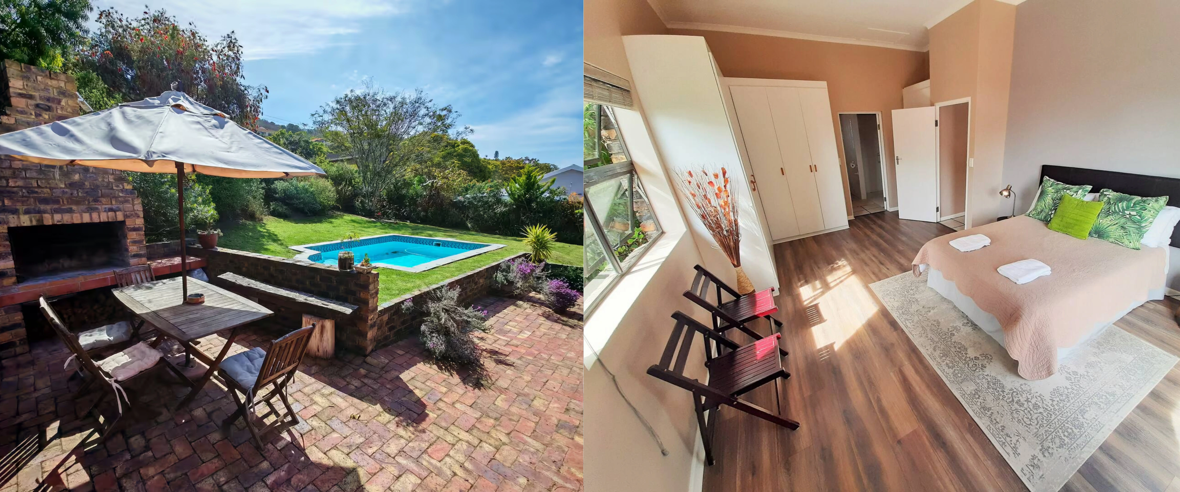 Cool by the Pool @ Robberg – Pool and Garden View