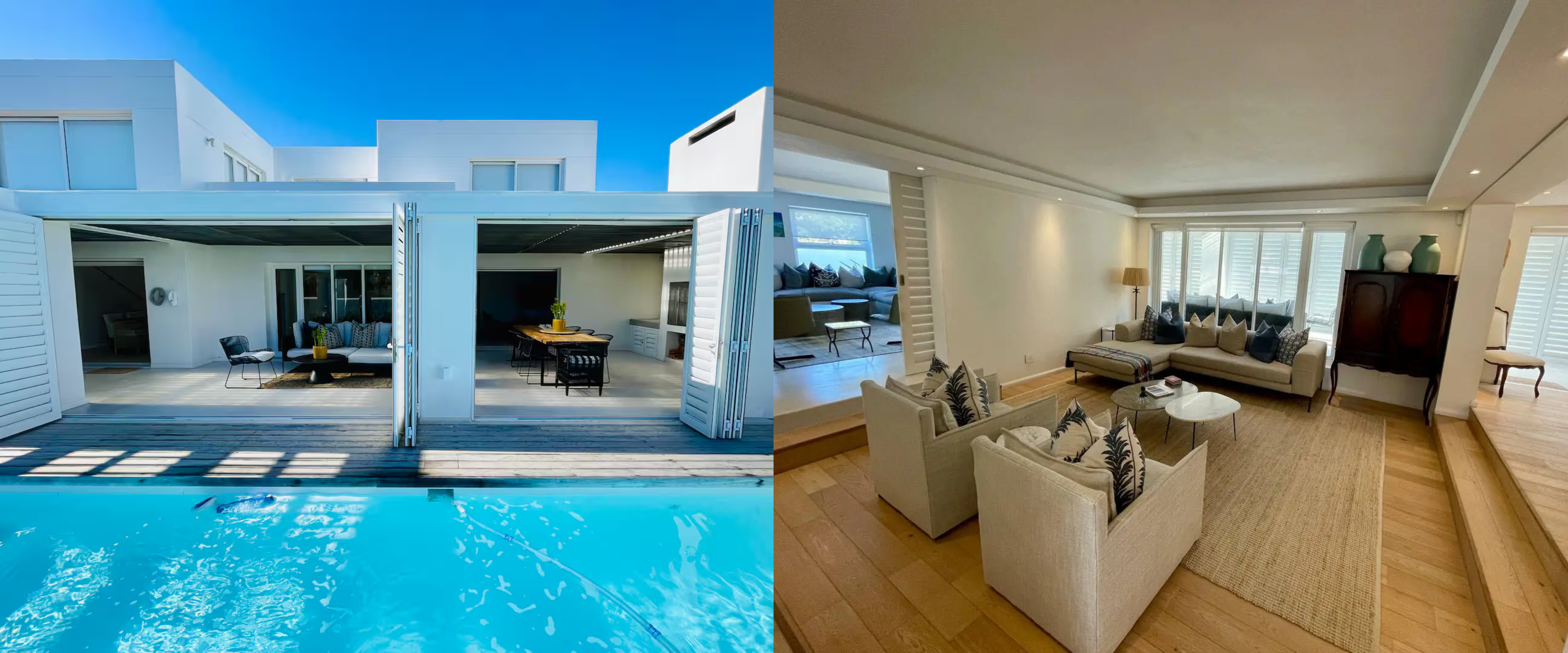 Farallon Place villa exterior and pool