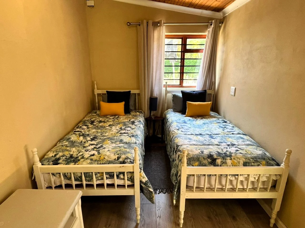 Outside room interior